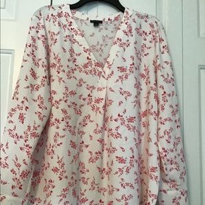 White Ann Taylor blouse